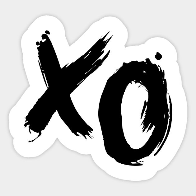 XO Love Sticker TeePublic